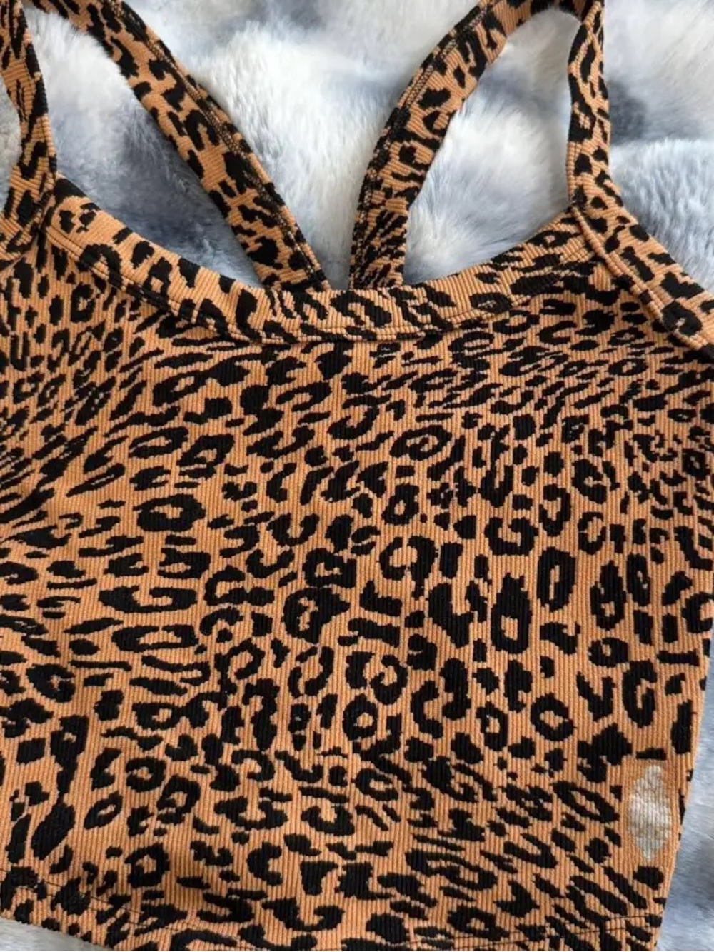 Free People all clear Leopard Print in toasted almond - Picture 2 of 10